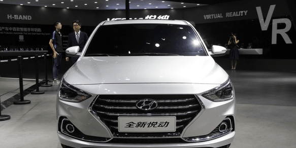 测试2017现代新悦动1.6L