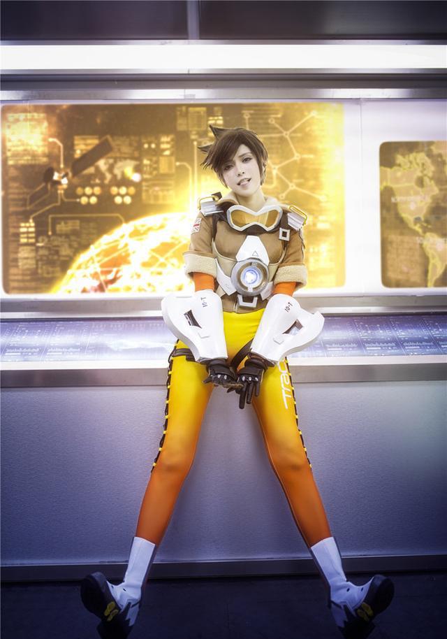 守望先锋 猎空COSPLAY作品欣赏 cn:岚陵萧萧声