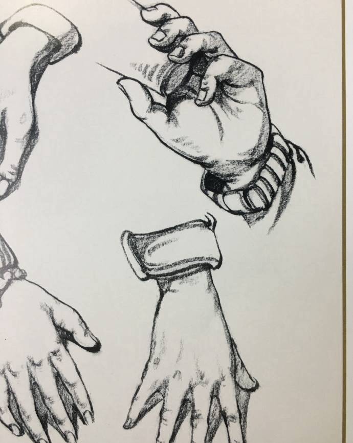 速写手部结构详解,送给学速写的童鞋们!