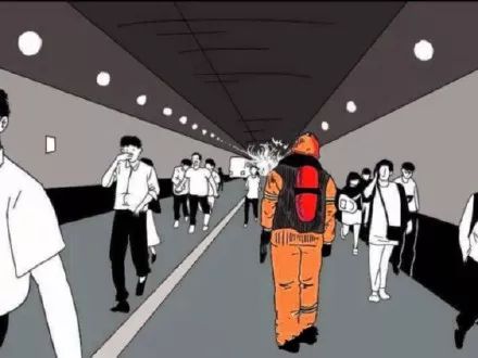 为了忘却的纪念 最美背影消防战士和消防车