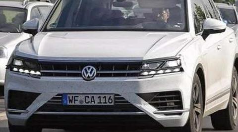 18款大众途锐4月上市，网友：看到这外观，感觉奥迪Q7要倒霉了！