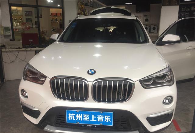 杭州至上音乐 宝马X1全隐藏式音响改装