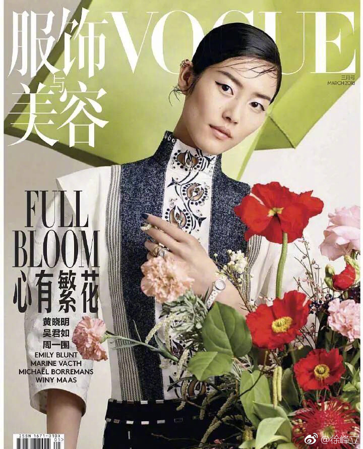 2018年《VOGUE服饰与美容》最佳封面