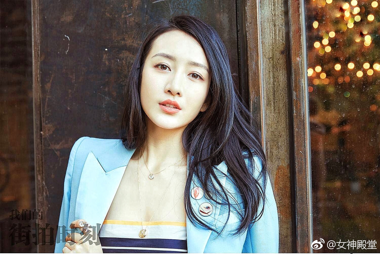 王鸥最美的一组街拍,优雅时尚的精致女人,迷人