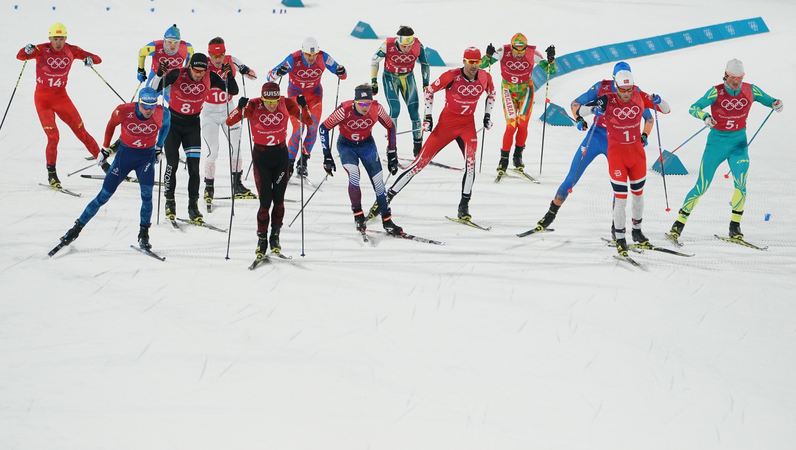 平昌冬奥会越野滑雪比赛