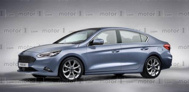 轴距或加长 全新福克斯三厢版假想图