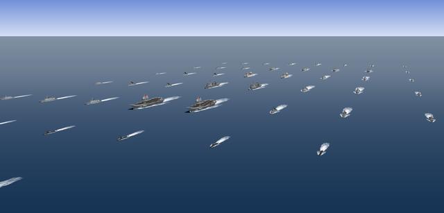 2019海上大阅兵:双航母编队是最大看点!