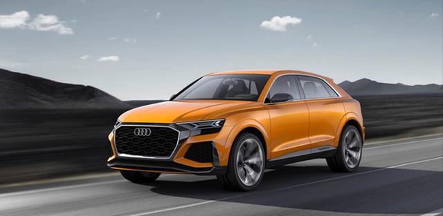 奥迪Q8国内首发，机械增压，加速4秒7