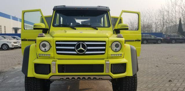2017款奔驰G550 4x4²彪悍大G越野 柠檬黄特选