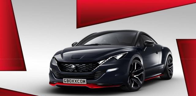 来自俄罗斯设计师设计的第二代标致RCZ数字化渲染图