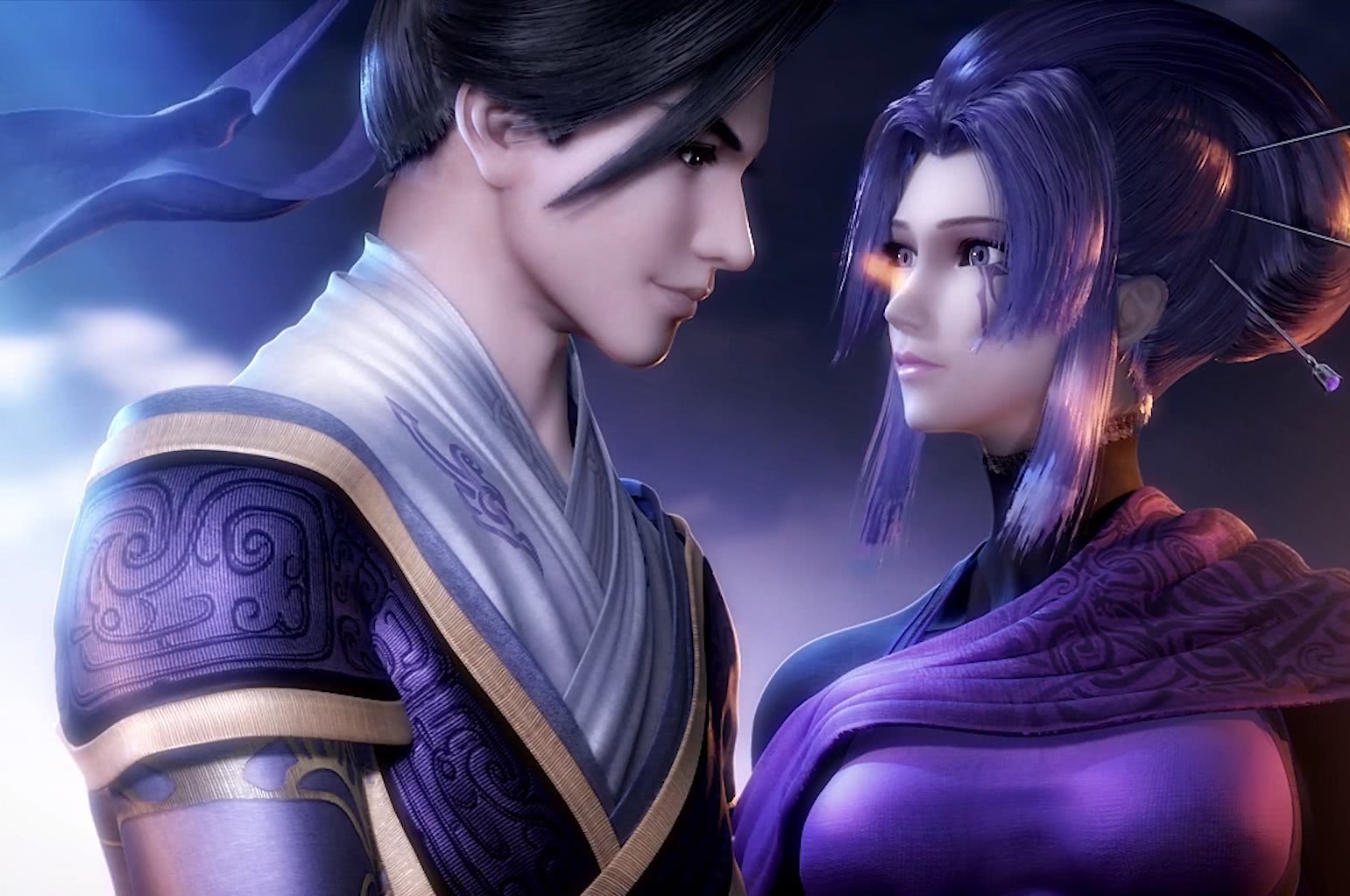 天行九歌:最美的5个镜头,卫庄和红莲上镜,韩非和紫女很搭!