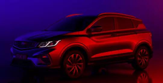 李书福笑了,吉利SX11即将登场,会如何命名,价