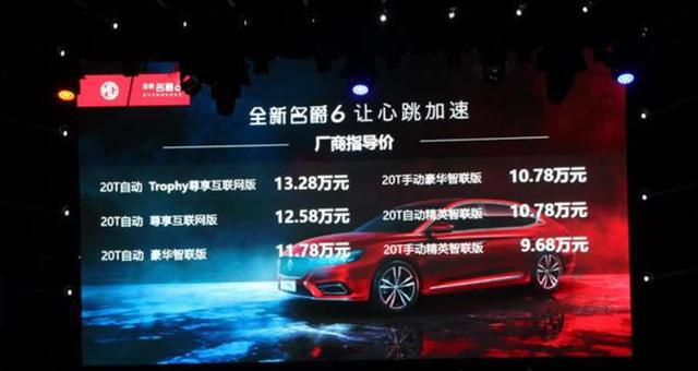 豪华新轿跑，工薪族豪车！顶配仅13万