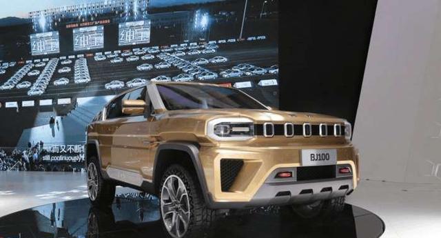 北汽终于清白了, 5米国产“悍马”一曝光, 500亿研发费瞬间值了