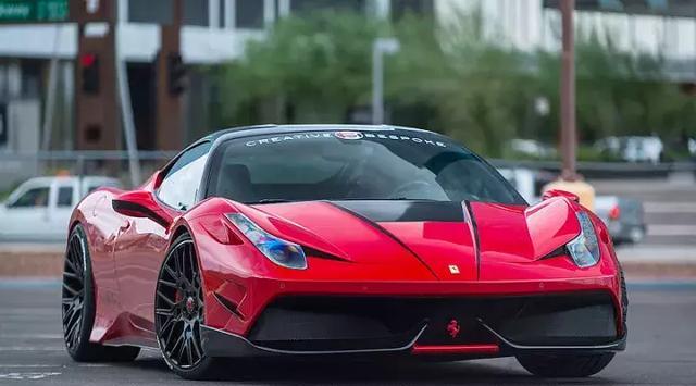 烈马魅力依旧，法拉利458 Italia改装后更显绝代姿态！