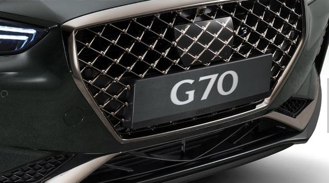 2019Genesis G70配6速手动变速箱，搭载2L或3.3L发动机