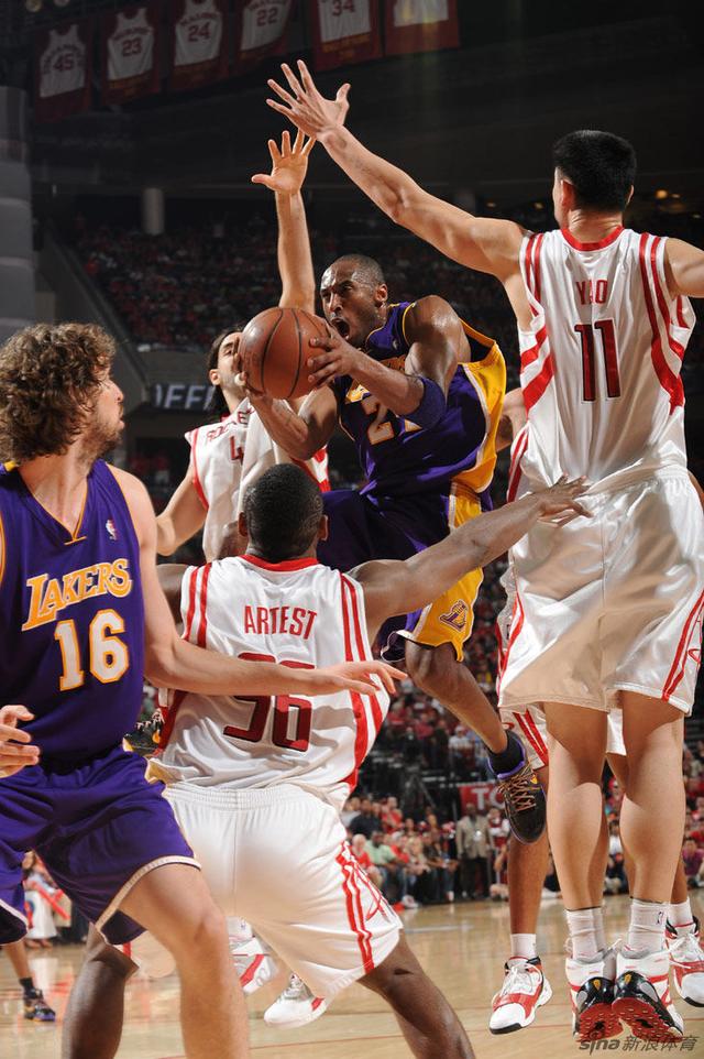 回顾经典:2009年火箭VS湖人G1 姚明王者归来