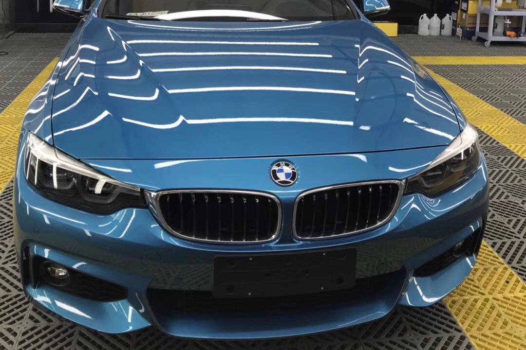 宝马430i贴XPEL隐形车衣 光亮如新