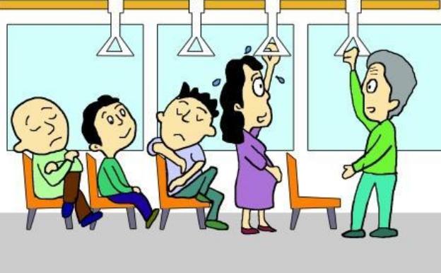 面试官坐公交车你会给老人让座吗女生机智回复被当场录用