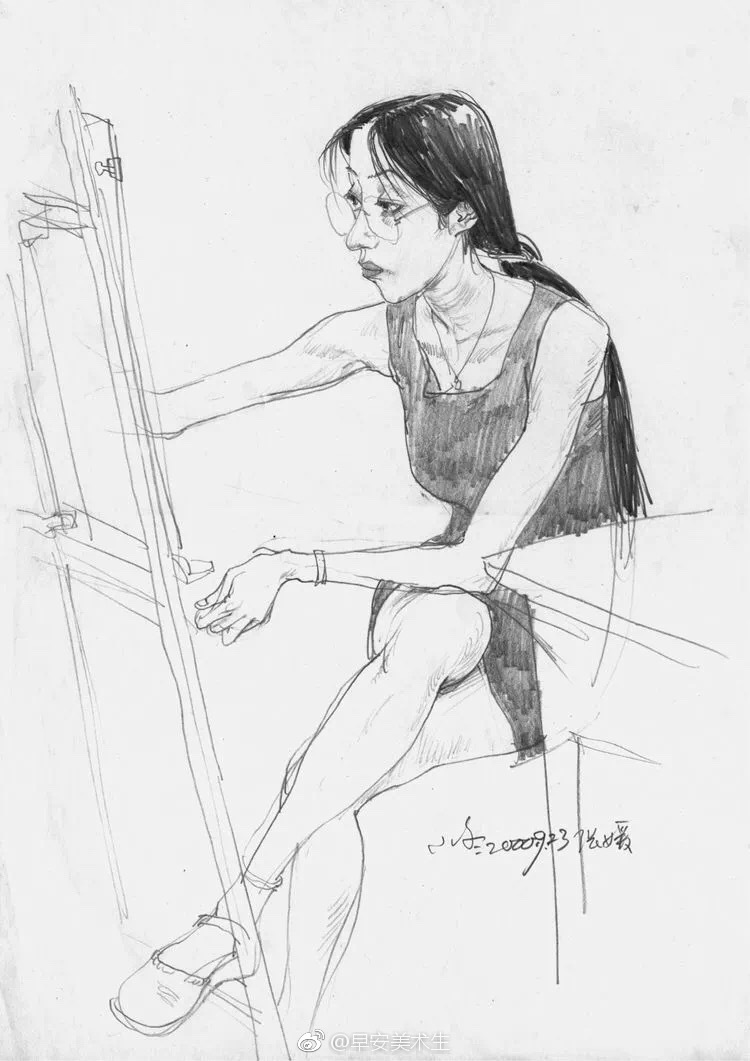 于小冬风景速写图片展示