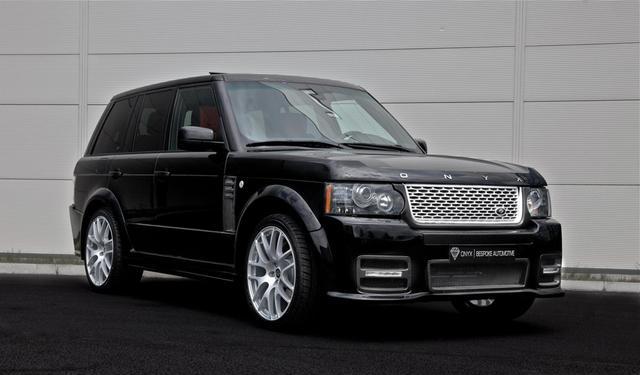 路虎揽胜行政改装的这款套件，相信很多人没见过？