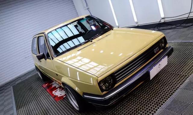 国内少见的高尔夫MK2被这样对待, 你怎么看?