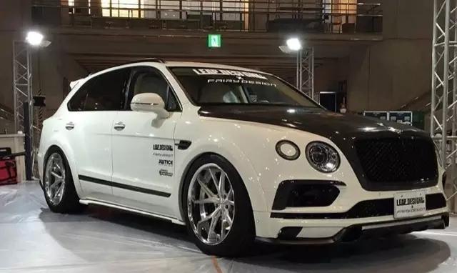 宾利添越 BENTAYGA改装日本LEAPDESIGN包围