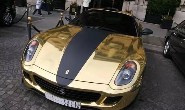 世界知名改装商推出的黄金版法拉利599，改变的不仅是外观！