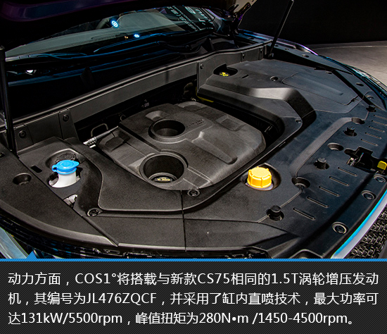 产品力爆棚之作 车展实拍长安欧尚COS1°