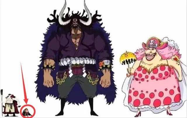 四皇凯多并不是纯种人类,而是巨人族和龙人族的混血