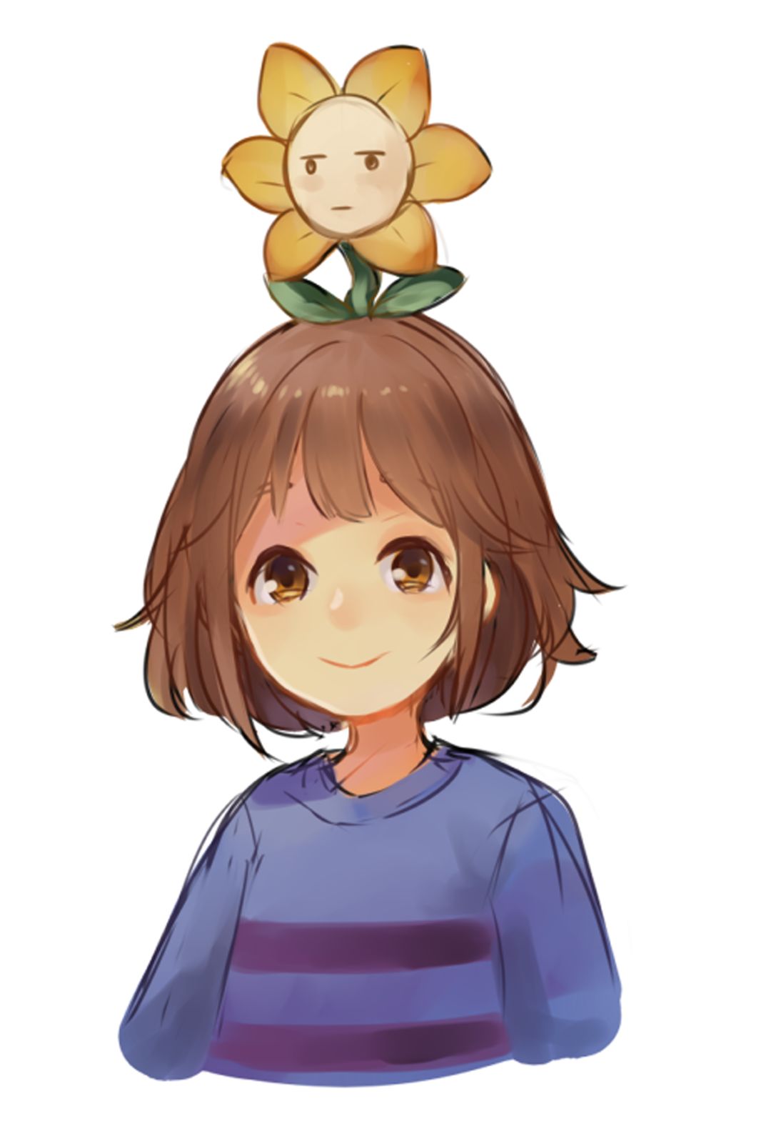 本期壁纸为frisk