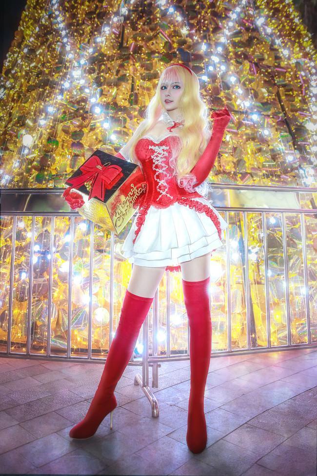 【美女cos】雪露圣诞—雪莉露·诺姆 小姐姐是好梦幻的仙女