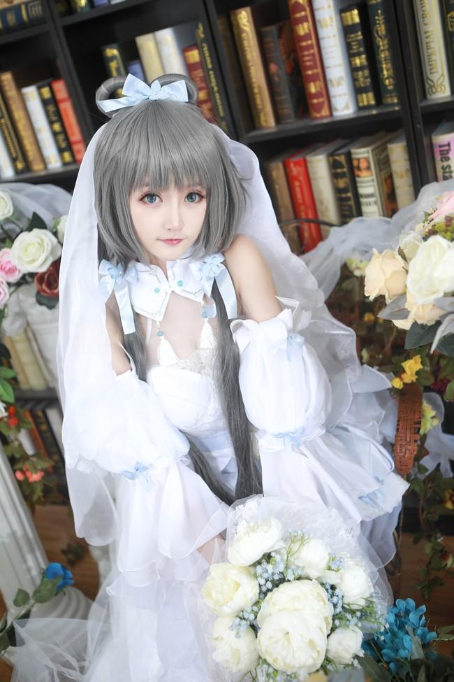 【美女cos】南北组 洛天依 乐正绫 花嫁 cosplay 你最喜欢谁?