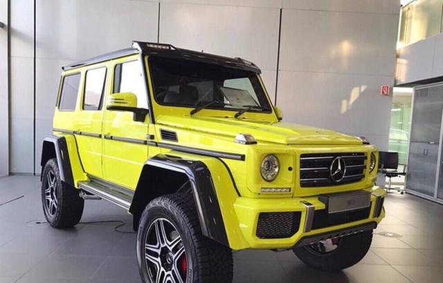 停产奔驰G系G500 4×4色彩大集合, 绿色最洋气, 红色最闷骚