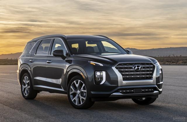现代Palisade亮相洛杉矶车展 家用7座SUV