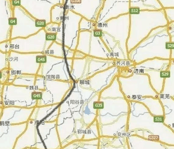 雄安至商丘铁路有可能经过濮阳吗?