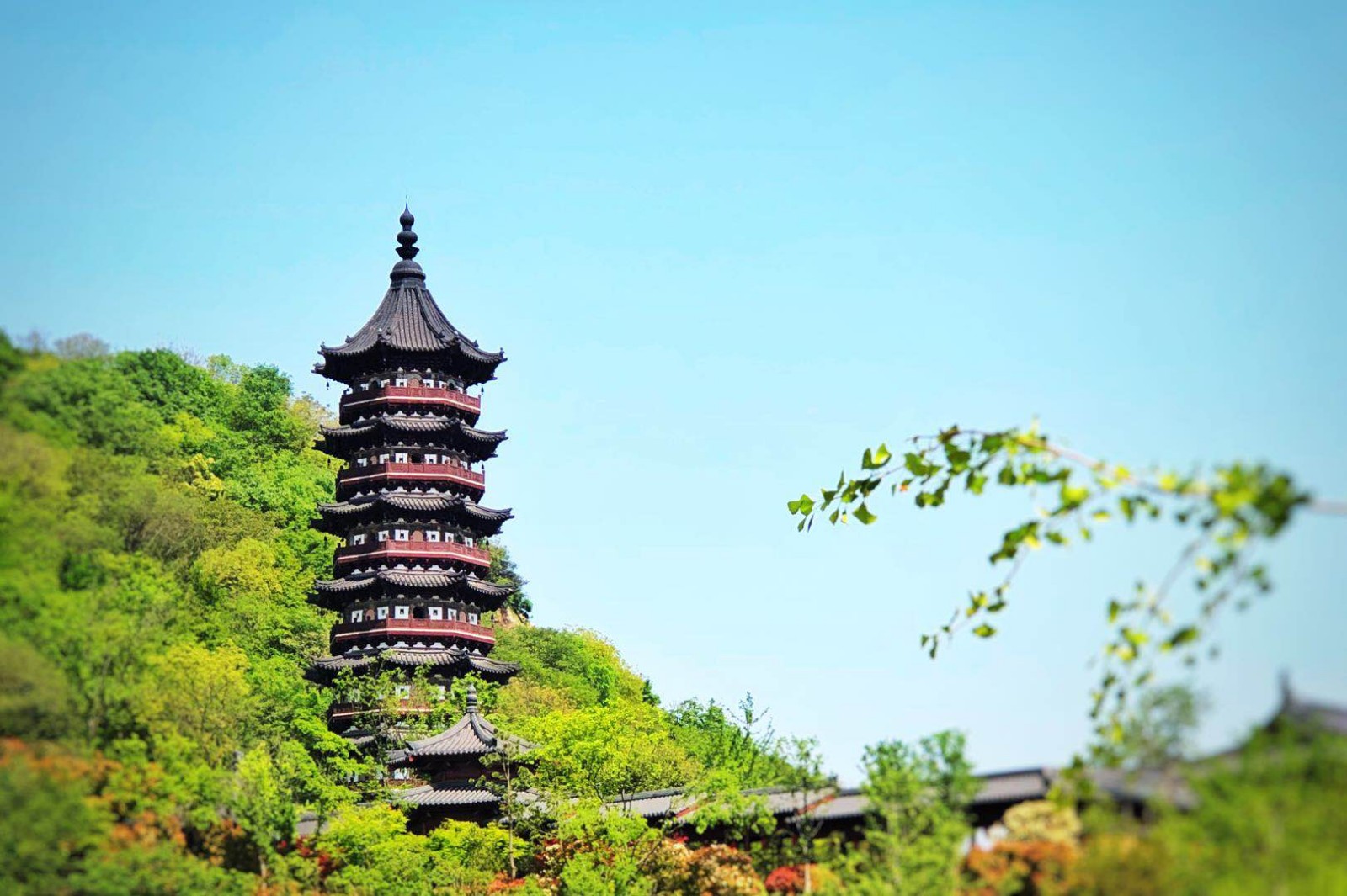 南京江宁牛首山,佛之胜地.