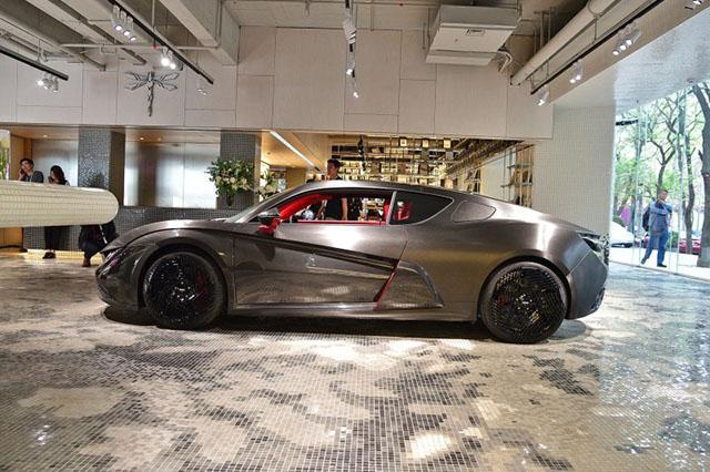 国产真发狠，新跑车外观不输迈凯伦，续航365km，原创蜻蜓标美翻