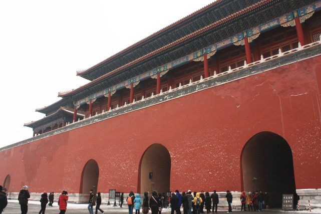 北京故宫的正南门,在清朝时又叫大清门