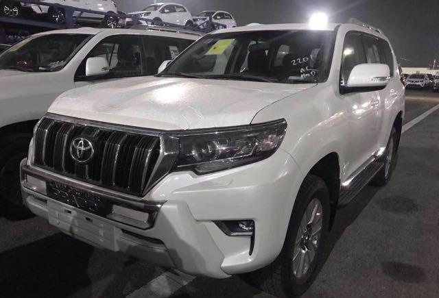 2018款丰田霸道第一批车国内已到 后挂没有了?