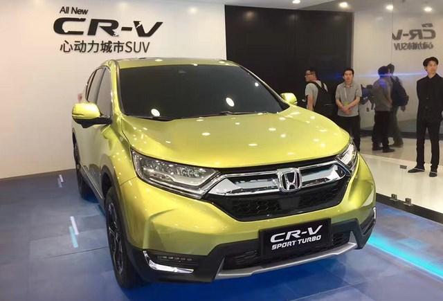 原来汽车镀铬会上瘾, 2017款本田CRV发布, 又一款镀铬狂魔