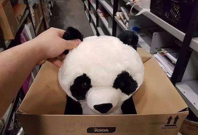 妈妈买不起玩具, 男孩在超市玩具盒子上留言