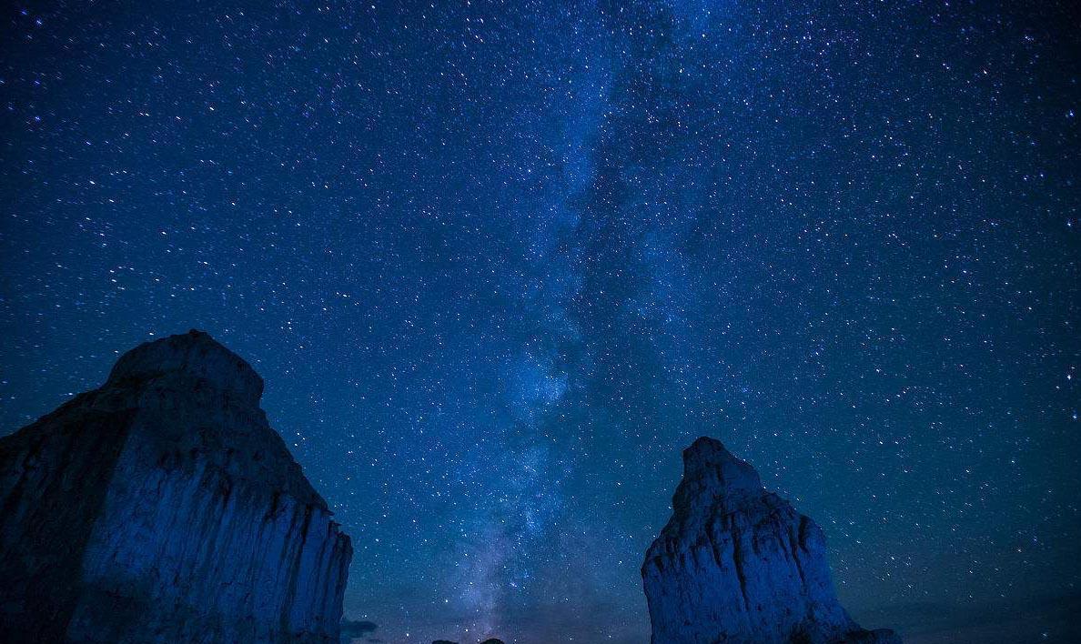 珠穆玛拉峰星空 抬起头来, 仰望静谧深邃的夜空, 找到那颗伴你前行的