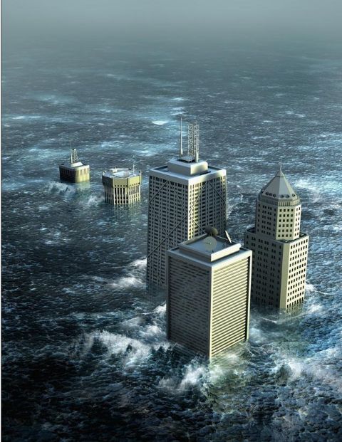 未来将有3000米高的超级海啸席卷全球,人类将毁于这场灾难?