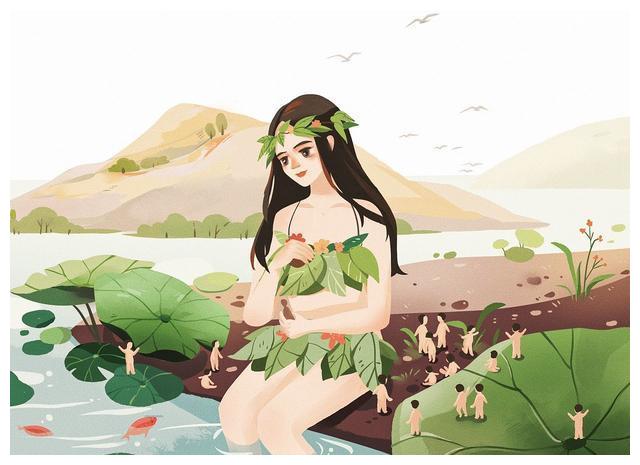 中国古神话有盘古开天地,还有女娲造人,那女娲是究竟从何而来?