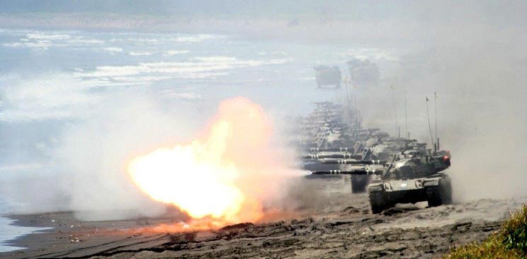 盘点台湾那些军演,导弹差点炸到陈水扁!