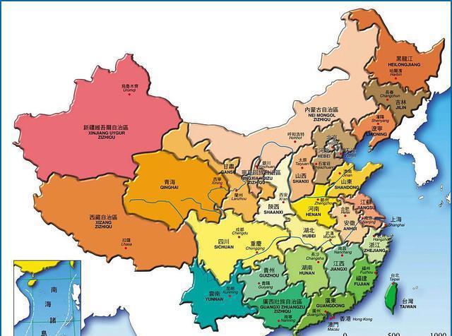 中国地图的中心到底是不是陕西?