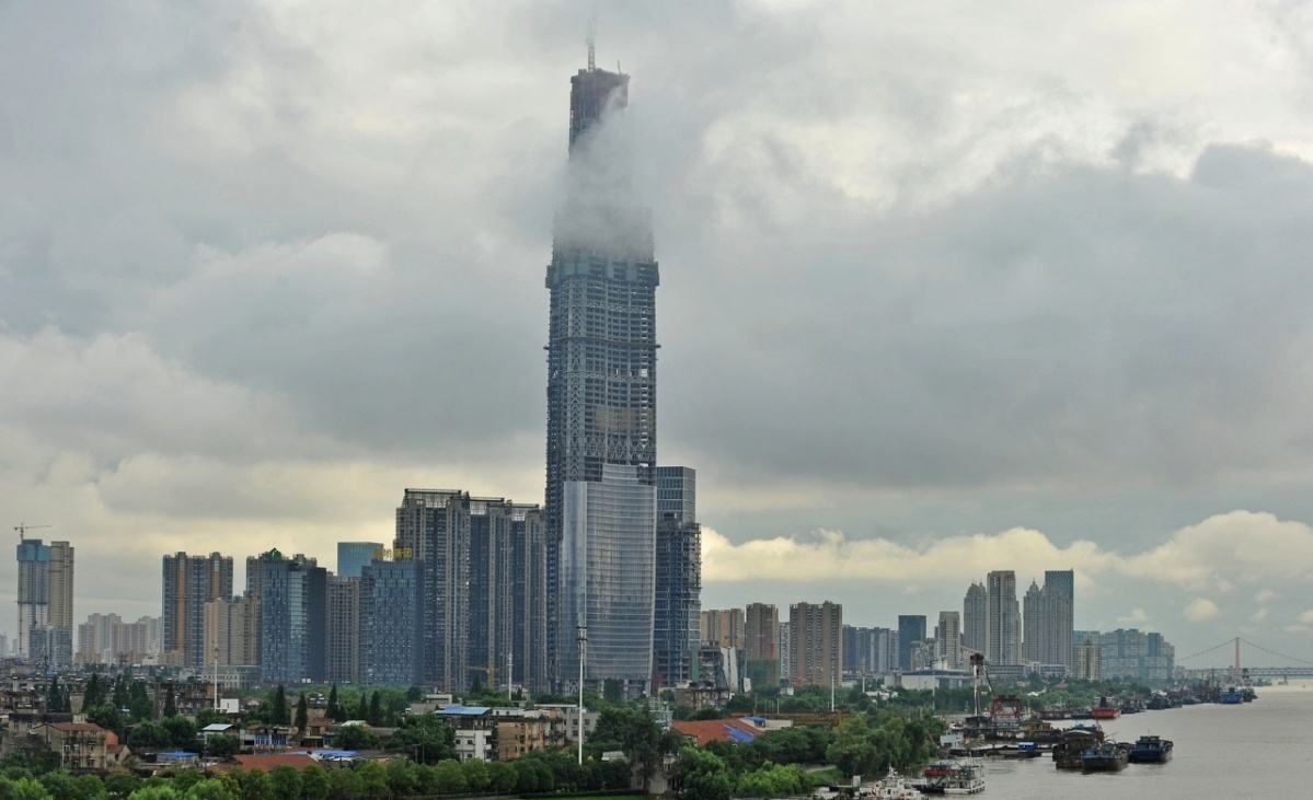 中国最无奈高楼:曾号称636米要成中国第一高楼,如今被砍181米