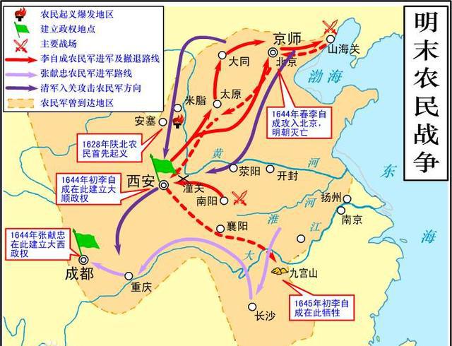 山海关大战--清军、明军和农民军实力PK