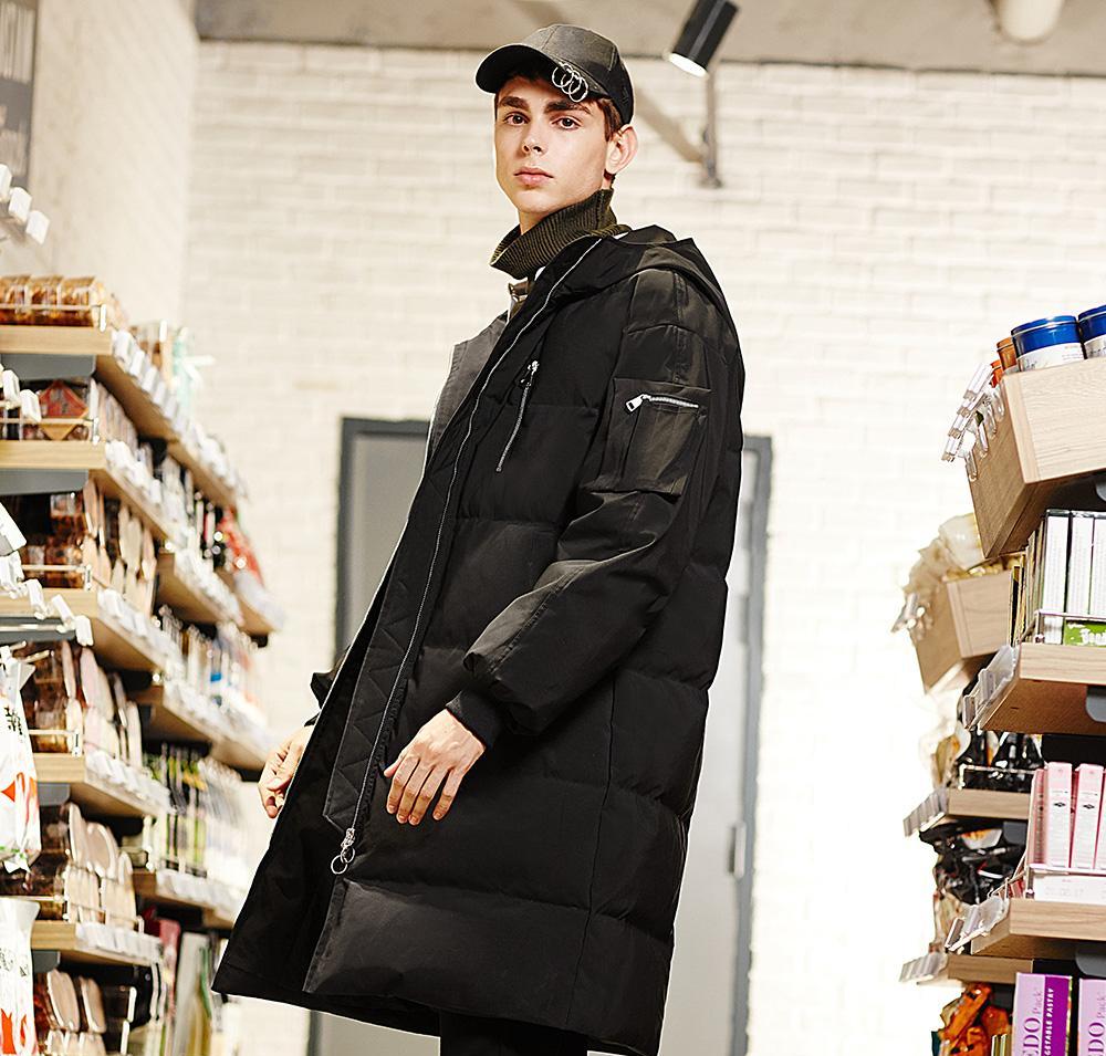 穿衣搭配男--原来连帽卫衣搭羽绒服可以这么潮